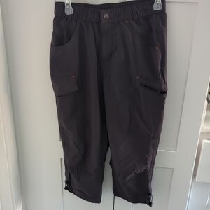 Women's Gray Cargo Pants